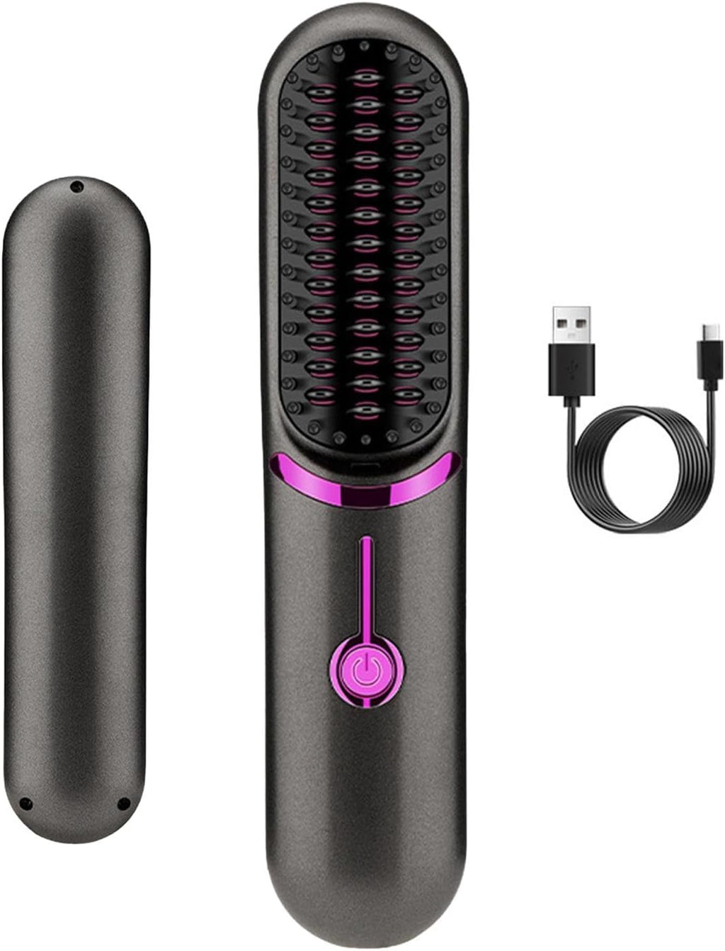 Trådløst Hårglattejern – Genopladeligt Keramisk Glattejern, USB, 3 Varmeindstillinger, Mini Rejsestørrelse – Lumea