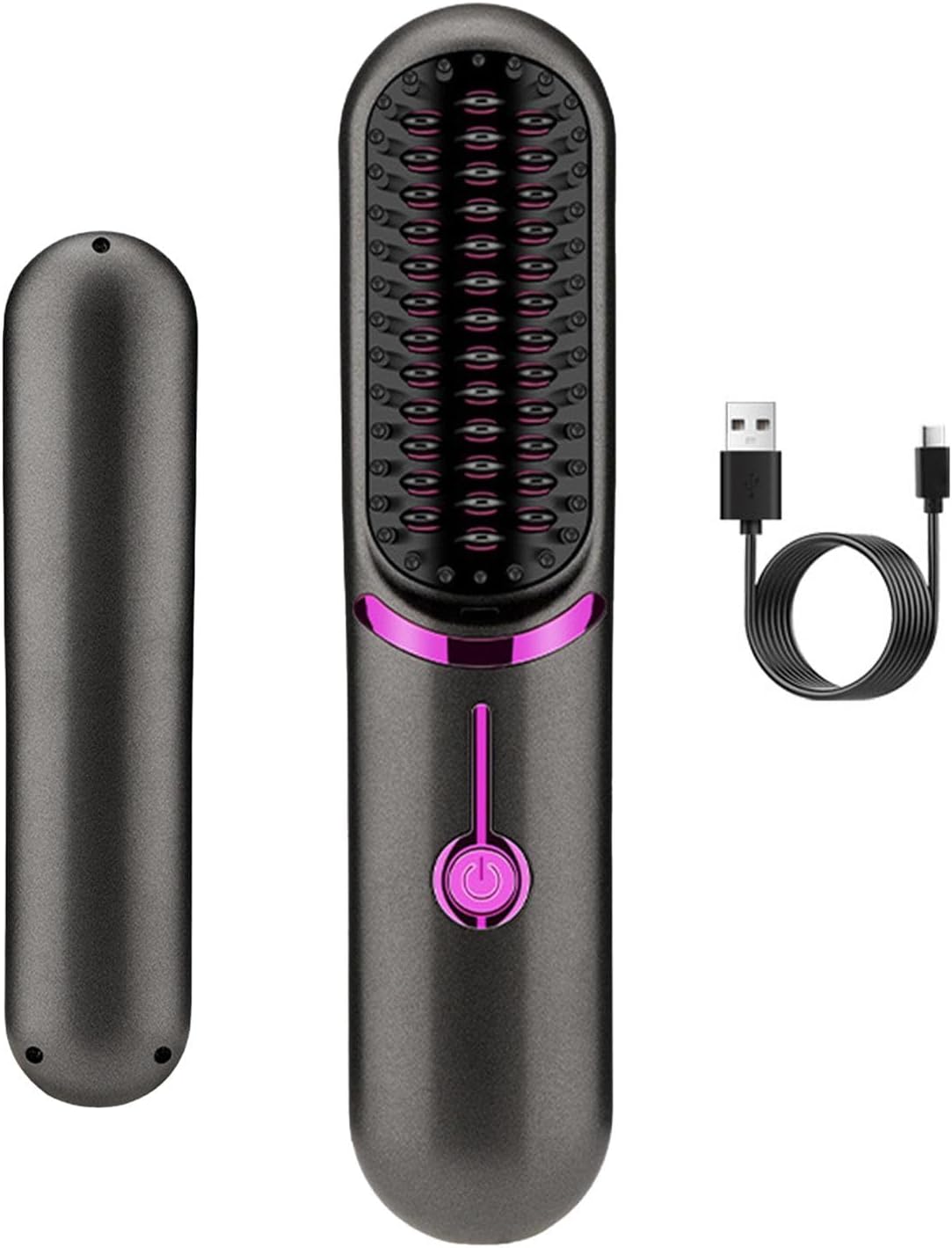 Trådløst Hårglattejern – Genopladeligt Keramisk Glattejern, USB, 3 Varmeindstillinger, Mini Rejsestørrelse – Lumea