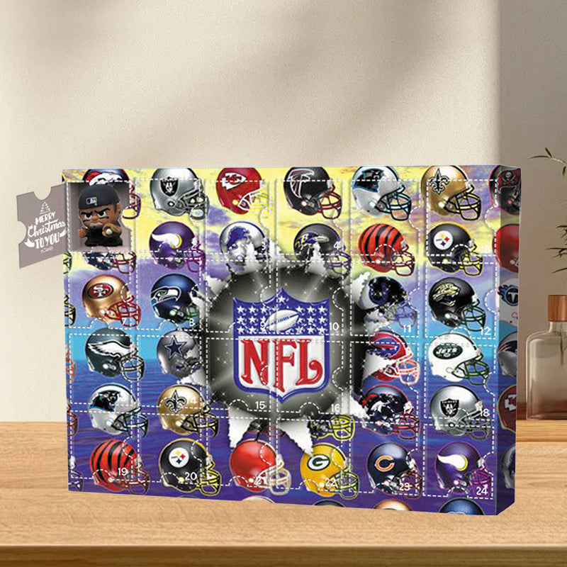 MEELANO NY NFL adventskalender - Den med 24 små låger