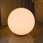 MEELANO Rund Havebelysning – LED Lyskugle til Have & Terrasse med 16 Farver & Fjernbetjening, 12–25 cm – GlowSphere