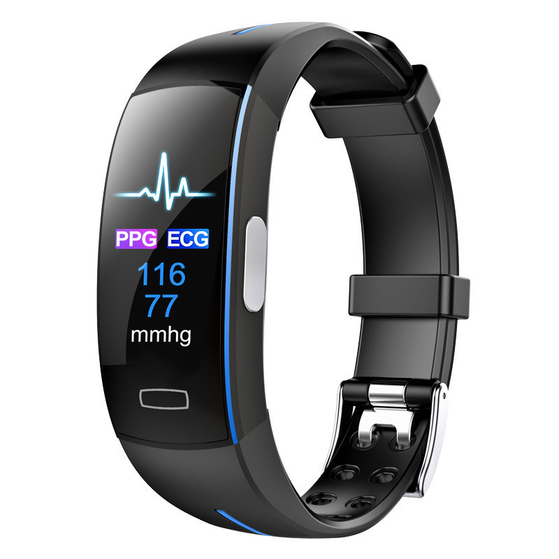 Smart Fitness-ur med Pulsmåler – Aktivitets- og Søvnregistrering, Notifikationer, OLED, IP67, iOS & Android