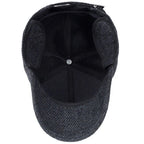 MEELANO Hommes | Unisex Varm Vinterhue med Øreklapper - Justerbar Flyverhue med Fleece-for