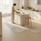 MEELANO Køkkenmåtte – Blød Skridsikker Køkkenløber i PU-skum, Nem at Rengøre, 5 Designs, 40x60 til 60x120 cm