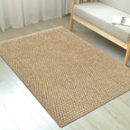 MEELANO Absorberende Dørmåtte til Inde & Ude – Skridsikker Måtte i Jute-look, Maskinvaskbar, 3 Størrelser