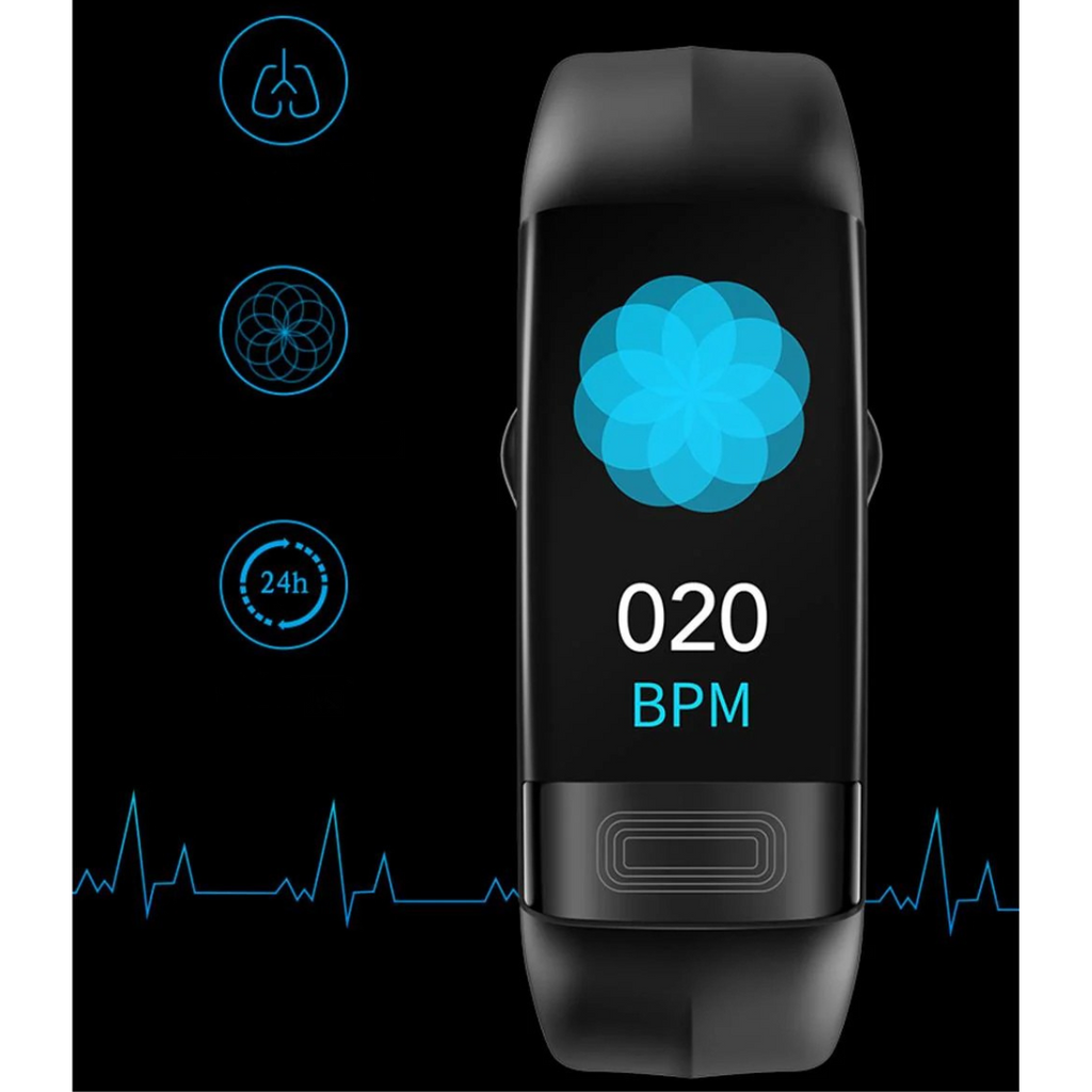 MEELANO Smartwatch Med Pulsmåler Og ECG Sensor Til Hjerteovervågning