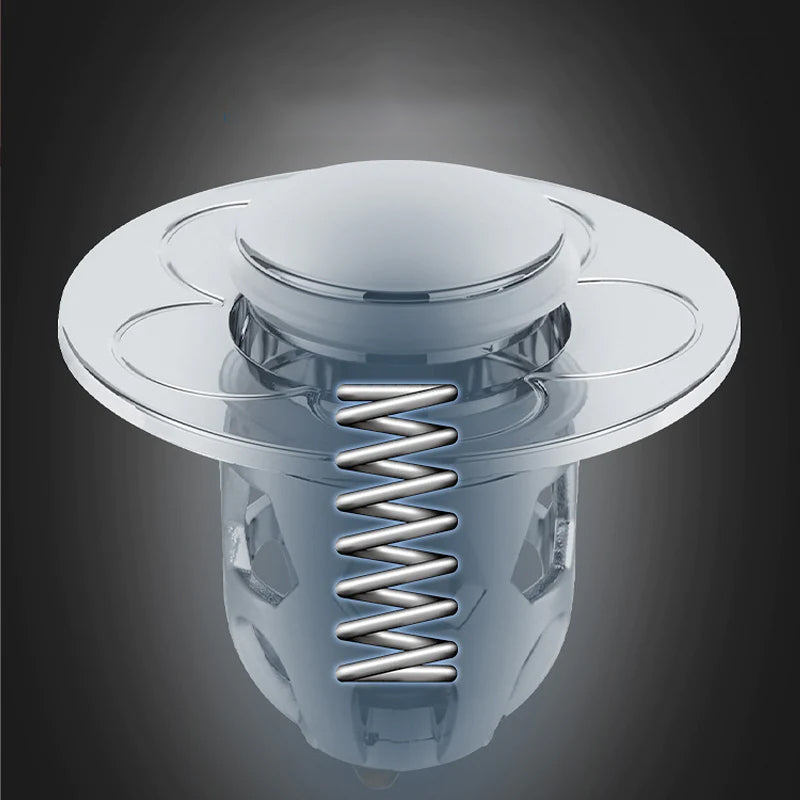 MEELANO Universelt Afløbsfilter Til Håndvask Med Anti Tilstopning
