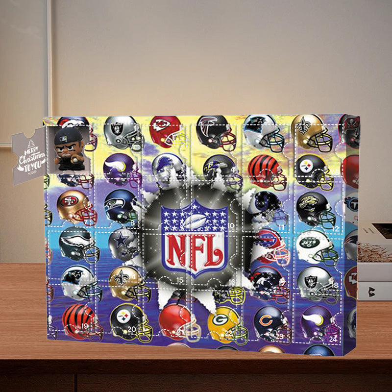 MEELANO NY NFL adventskalender - Den med 24 små låger