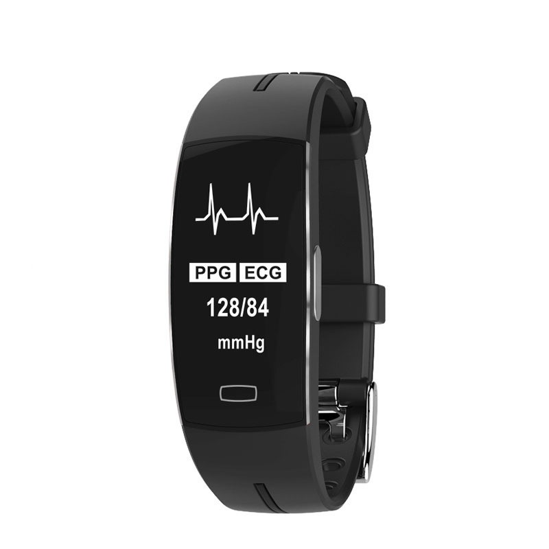Smart Fitness-ur med Pulsmåler – Aktivitets- og Søvnregistrering, Notifikationer, OLED, IP67, iOS & Android