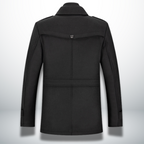 MEELANO Mane | Herre Smart-Casual Frakke i Uld - Klassisk Uldfrakke & Habitfrakke med Knapper