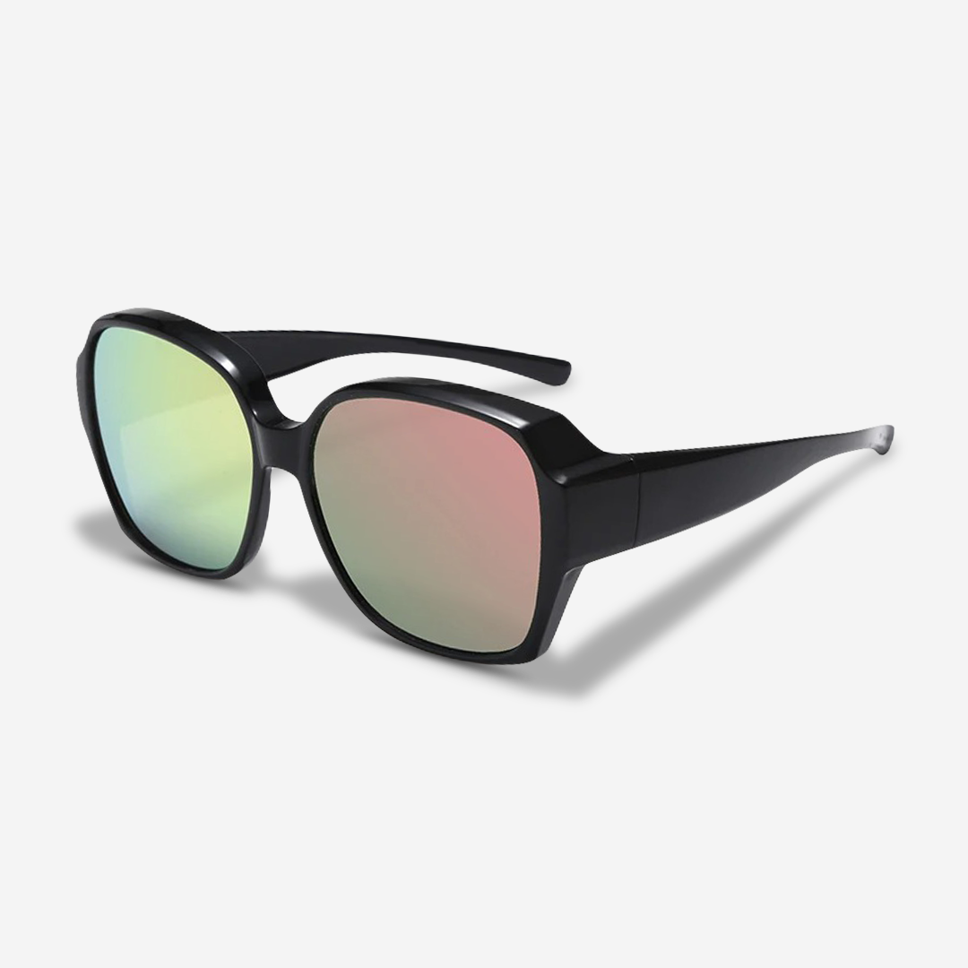 MEELANO ClipShades – Solbrilleclip til Brillebærere med UV400 Beskyttelse Polar Pro
