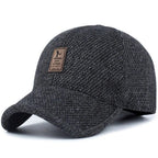 MEELANO Hommes | Unisex Varm Vinterhue med Øreklapper - Justerbar Flyverhue med Fleece-for