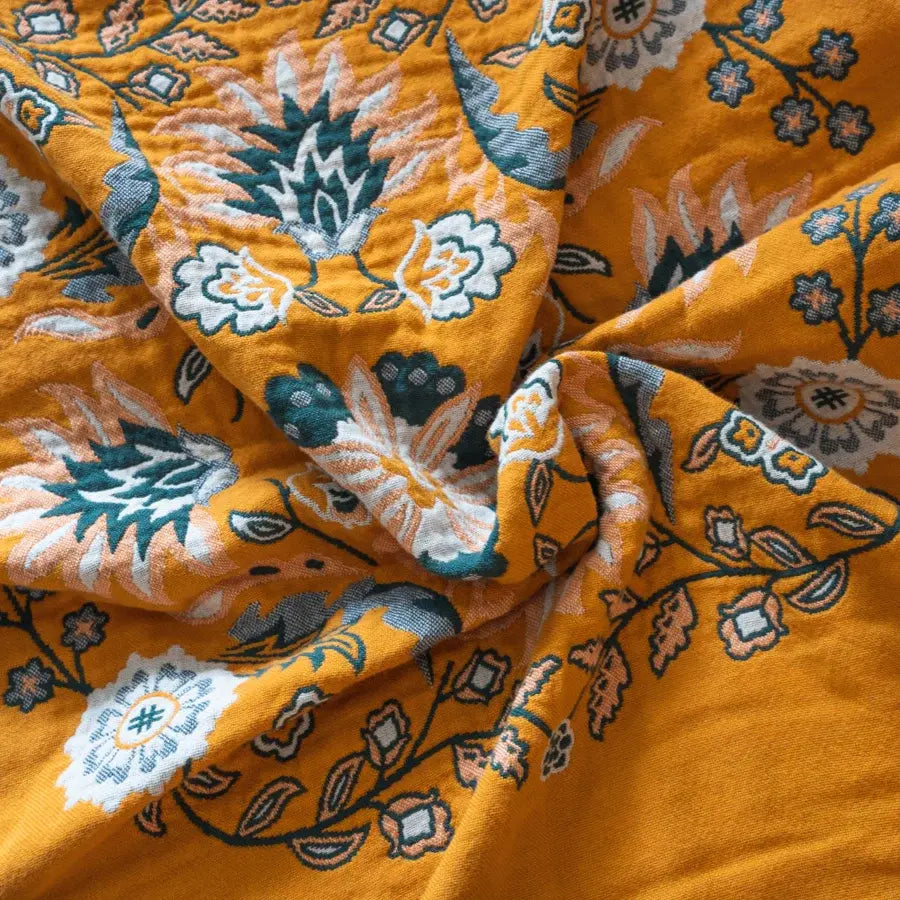 MEELANO Vintage Blomster Sofa Dække