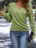 MEELANO Bersh | Elegant og Behagelig Sweater Grøn
