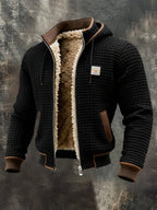 MEELANO Admire | Herre Polar-Fleece Termo-Jakke Sort