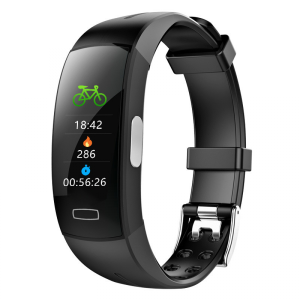 Smart Fitness-ur med Pulsmåler – Aktivitets- og Søvnregistrering, Notifikationer, OLED, IP67, iOS & Android