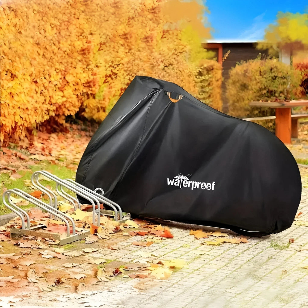 Vandtæt Cykelovertræk 3 Lag - Slidstærkt Cykelgarage Cover Mod Regn, UV & Støv