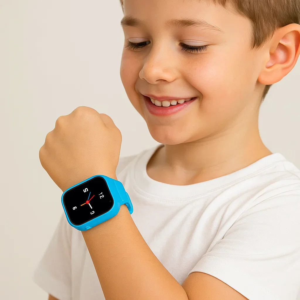MEELANO Børns GPS Tracker Smartwatch Med Realtids Placering