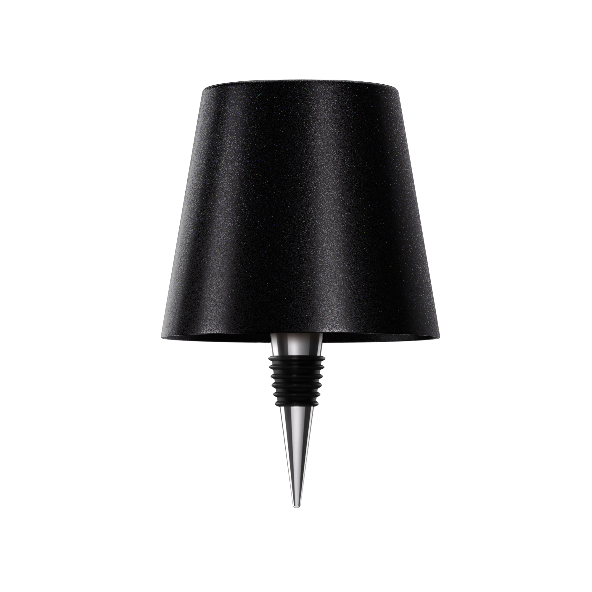 MEELANO ARIA trådløs flaskeformet bordlampe – bærbar og stilfuld stemningsbelysning