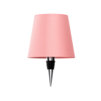 MEELANO ARIA trådløs flaskeformet bordlampe – bærbar og stilfuld stemningsbelysning Lyserød