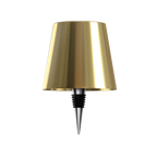 MEELANO ARIA trådløs flaskeformet bordlampe – bærbar og stilfuld stemningsbelysning Guld