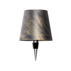 MEELANO ARIA trådløs flaskeformet bordlampe – bærbar og stilfuld stemningsbelysning Træ