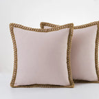 MEELANO Annaly pudebetræk – hyggeligt og stilfuldt design til hjemmet Lyserød