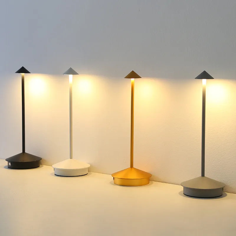 MEELANO Berøringslampe Trådløs Bordlampe Med Stemningslys Til Stue