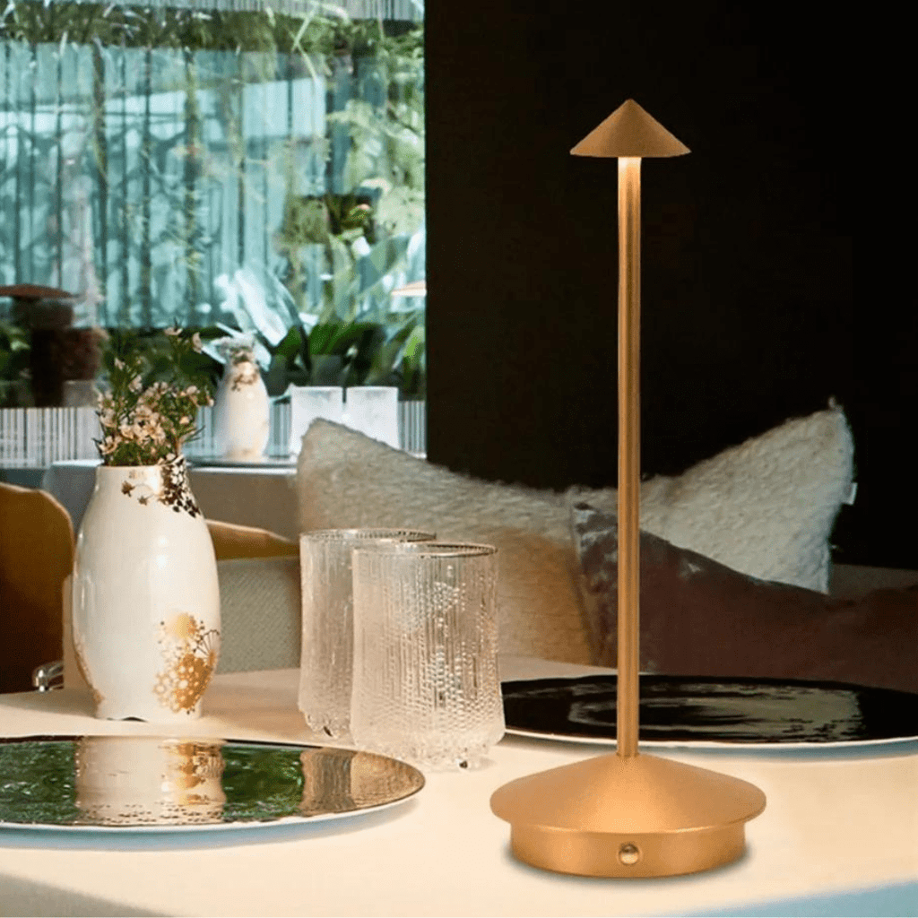 MEELANO Berøringslampe Trådløs Bordlampe Til Stue Og Soveværelse Med Stil