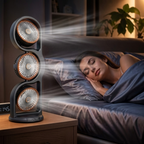 Bærbar Ventilator med Tre Blæsere 6