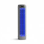 Bærbar tårnventilator – 2000mAh stille, bladløs cirkulationsventilator, vægmonteret og stationær køleventilator, 3 hastigheder 0