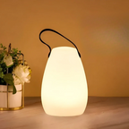 MEELANO Bærbar Vandtæt Trådløs Bordlampe Til Indendørs Og Udendørs Brug Med Fleksibel Placering Og Stilrent Moderne Design C