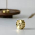MEELANO Balinesisk røgelsesholder i træ og kobber – Elegant &amp; Funktionel