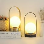 MEELANO Trådløs Bordlampe Med Lang Batteritid Til Hjemmet Og Kontor