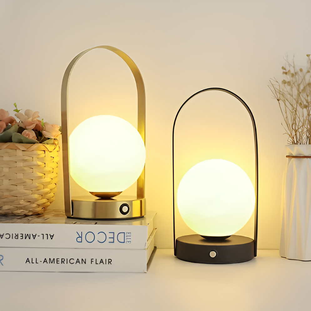 MEELANO Trådløs Bordlampe Med Lang Batteritid Til Hjemmet Og Kontor