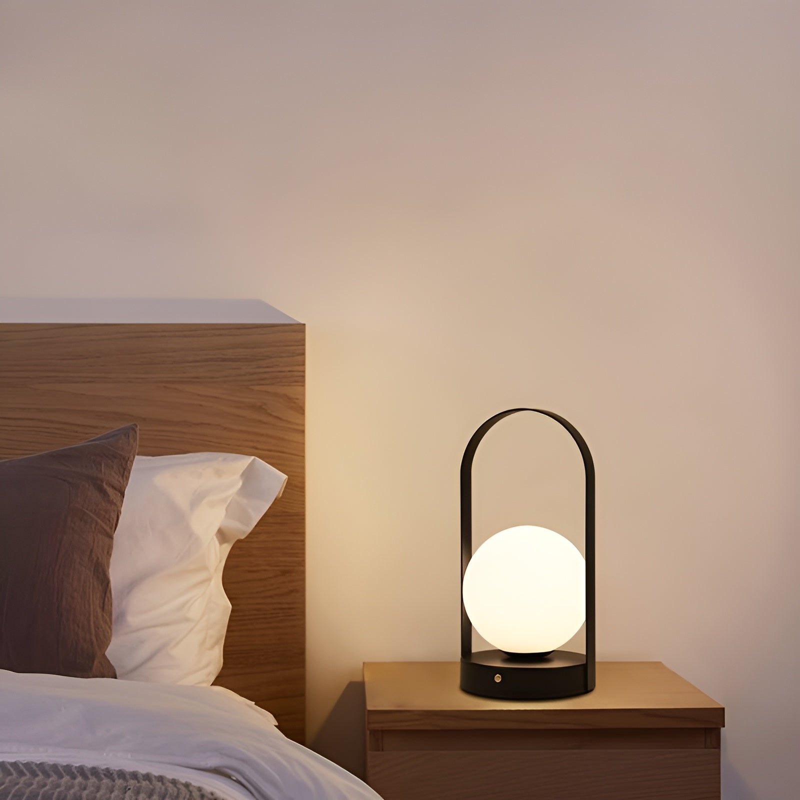 MEELANO Trådløs Bordlampe Med Lang Batteritid Til Hjemmet Og Kontor