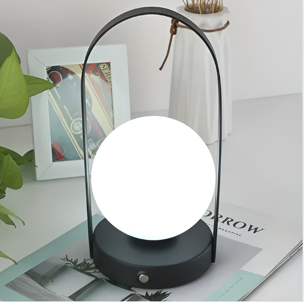 MEELANO Trådløs Bordlampe Med Lang Batteritid Til Hjemmet Og Kontor