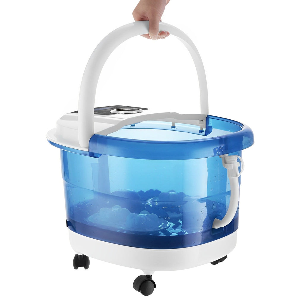 MEELANO Bedst Bedømt Hydroterapi Fodspa-Massageapparat Med Varme