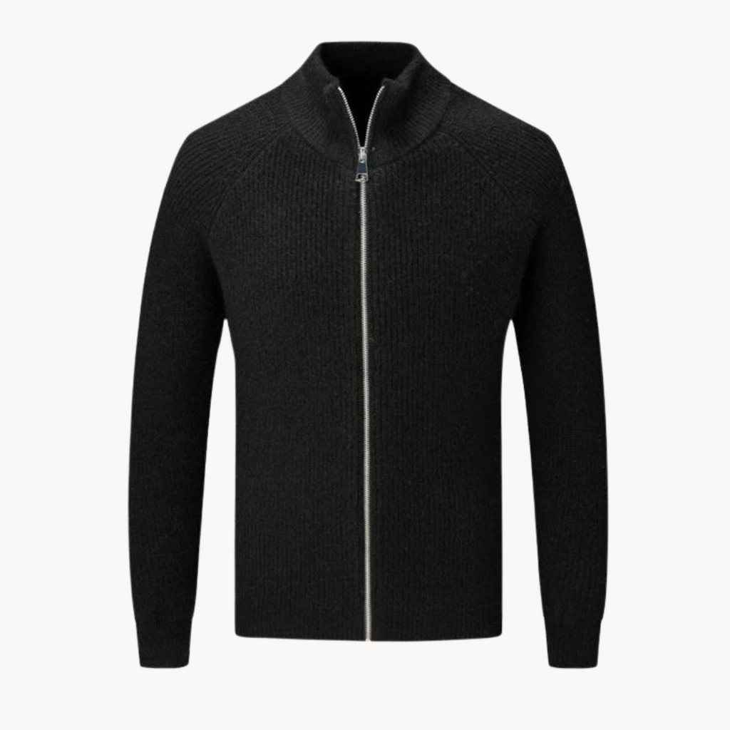 Bellivaro | Herre Cardigan med Lynlås 3