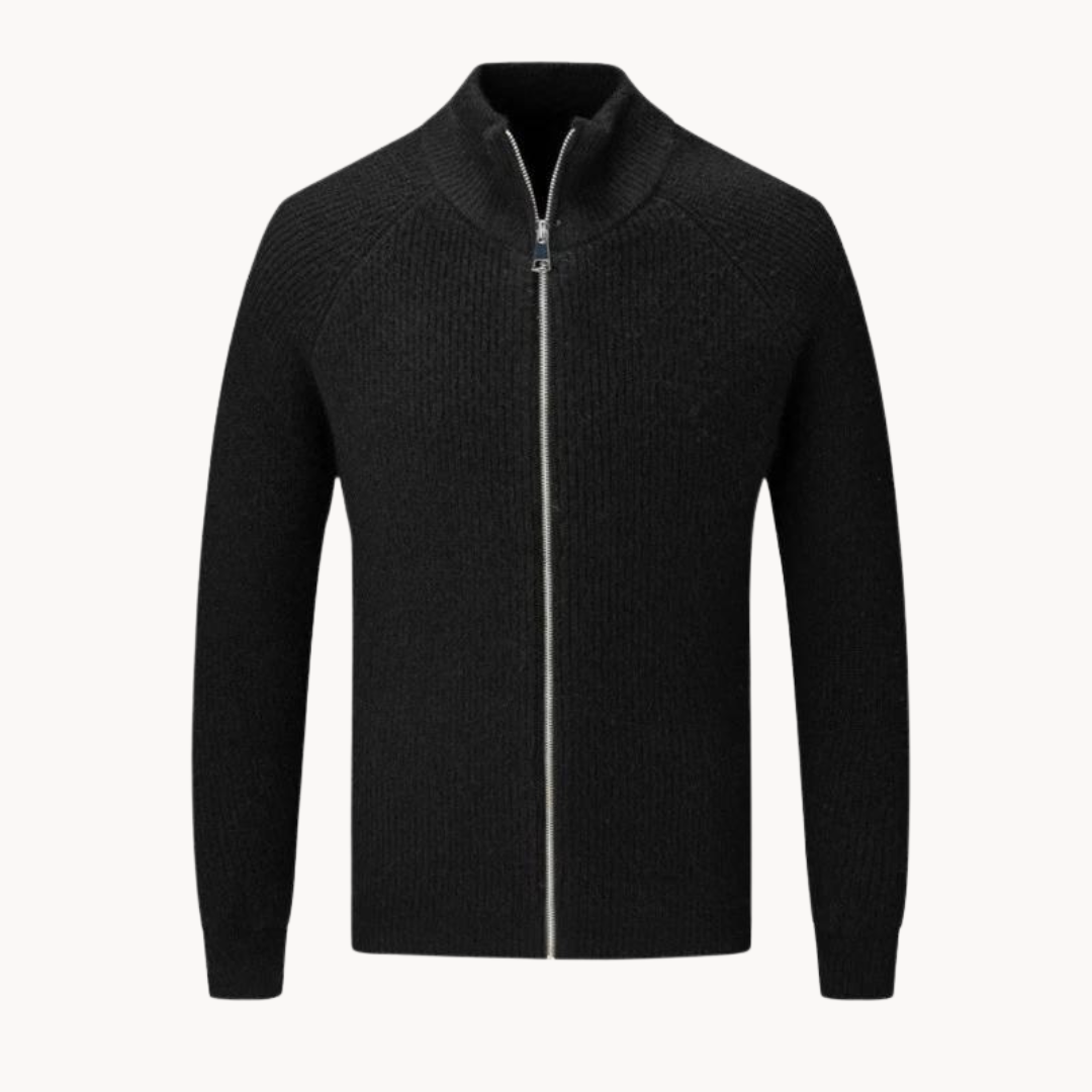 Bellivaro | Herre Cardigan med Lynlås 3