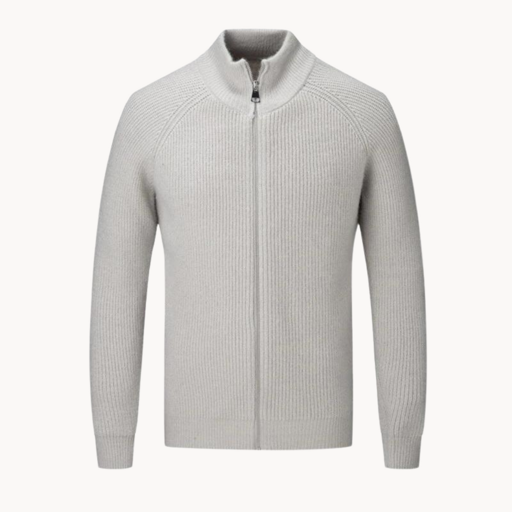 Bellivaro | Herre Cardigan med Lynlås 4