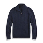 Bellivaro | Herre Old Money Half-Zip Trøje | Klassisk Langærmet 6
