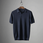 Bellivaro | Strikket Polo T-shirt til Mænd – Åndbar & Stilren Komfort 3