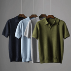 Bellivaro | Strikket Polo T-shirt til Mænd – Åndbar & Stilren Komfort 5