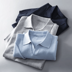 Bellivaro | Strikket Polo T-shirt til Mænd – Åndbar & Stilren Komfort 6