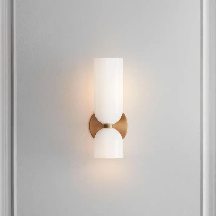 MEELANO Bello Væglampe – Elegant Belysning med Moderne Design Hvid