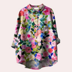 MEELANO Sephira | Damebluse med Blomsterprint