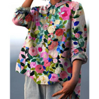 MEELANO Sephira | Damebluse med Blomsterprint