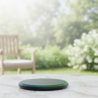 MEELANO Trådløs Oplader 30W – Trådløs Hurtiglader Ladestation til iPhone, Samsung & Xiaomi, Hvid eller Sort – QuickCharge