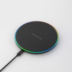 MEELANO Trådløs Oplader 30W – Trådløs Hurtiglader Ladestation til iPhone, Samsung & Xiaomi, Hvid eller Sort – QuickCharge