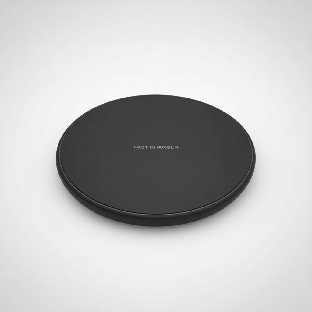 MEELANO Trådløs Oplader 30W – Trådløs Hurtiglader Ladestation til iPhone, Samsung & Xiaomi, Hvid eller Sort – QuickCharge Sort Uden Kabel
